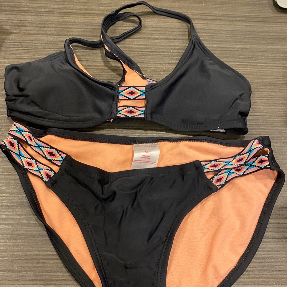 Black bathing suit